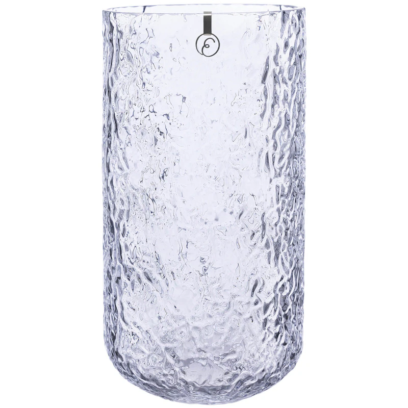 Vas Med Mönstrat Glas 25 cm