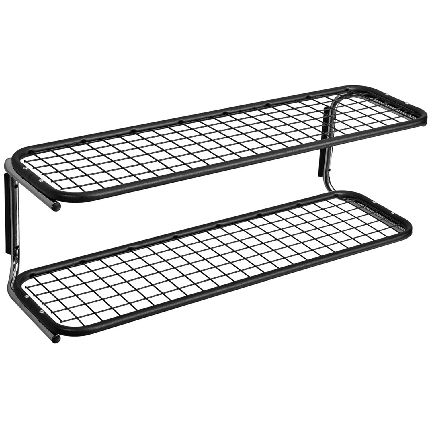 Essem Design Classic 650 Skohylla Dubbel / Krom 100 Cm - Skohyllor St&aring;l Svart