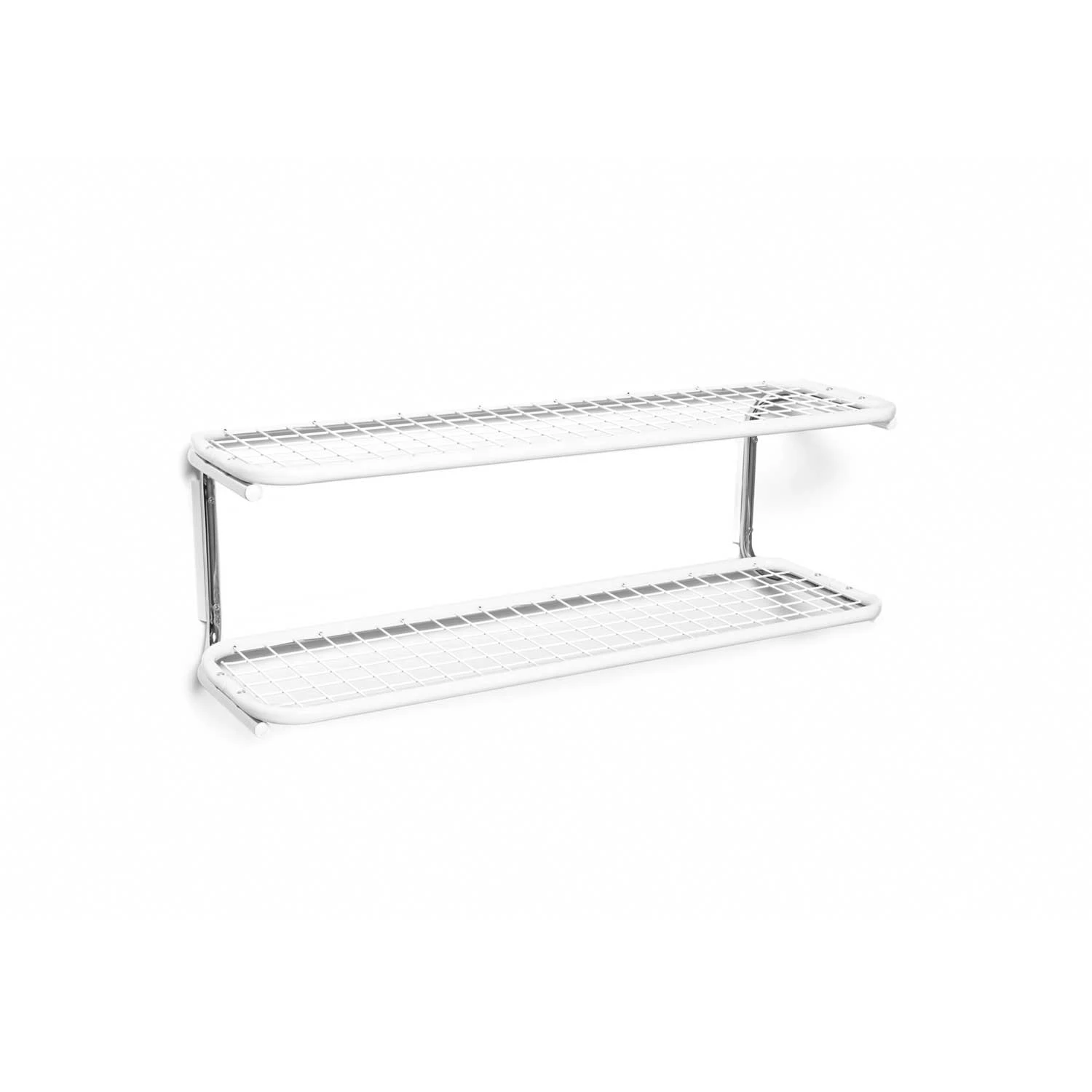 Essem Design Classic 650s Skohylla 120 Cm /krom - Skohyllor St&aring;l Vit
