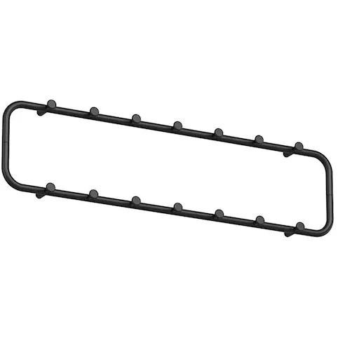 Essem Design Classic Klädhängare 80 Cm - Krokar & galgar Stål Svart