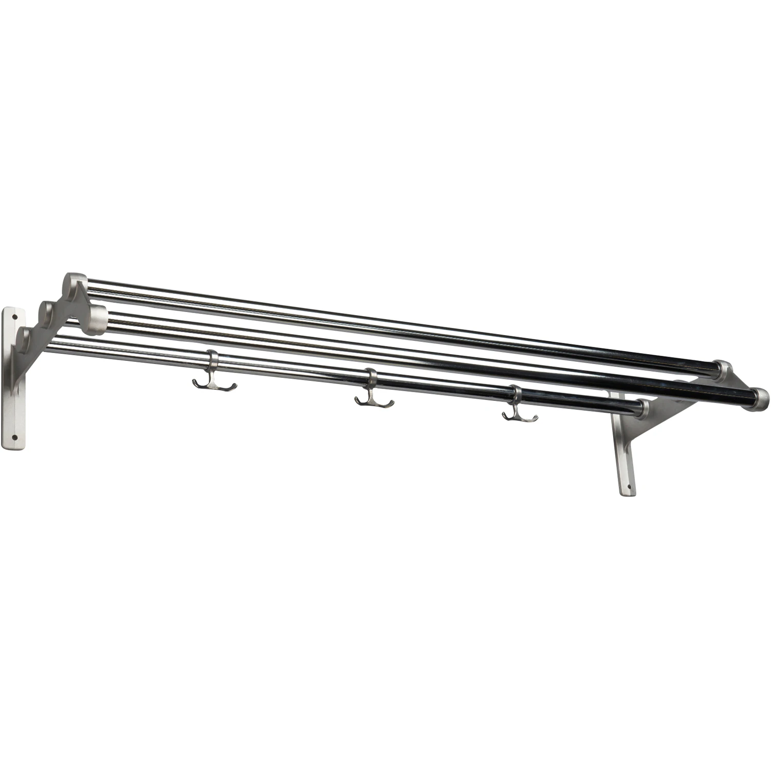 Essem Design Nostalgi 291 Hatthylla 100 Cm Aluminium / - Hatthyllor &Aring;tervunnen Aluminium Krom