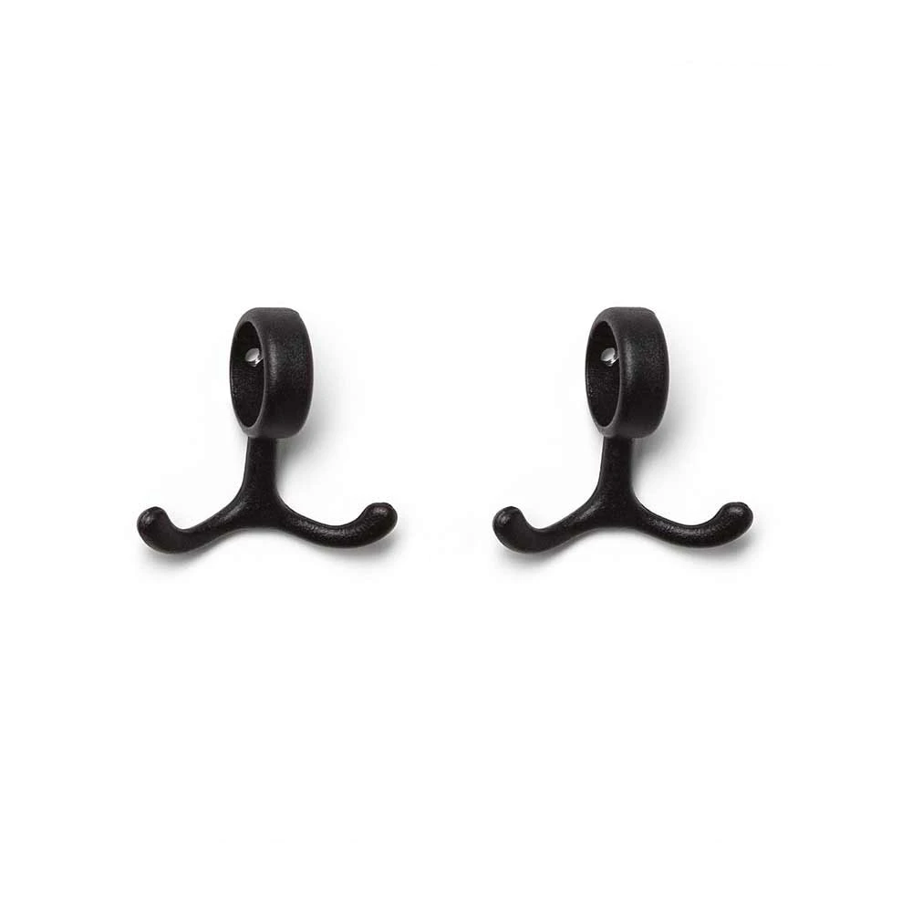 Essem Design Nostalgi Ankarkrokar 2-pack - Krokar & galgar Aluminium Svart