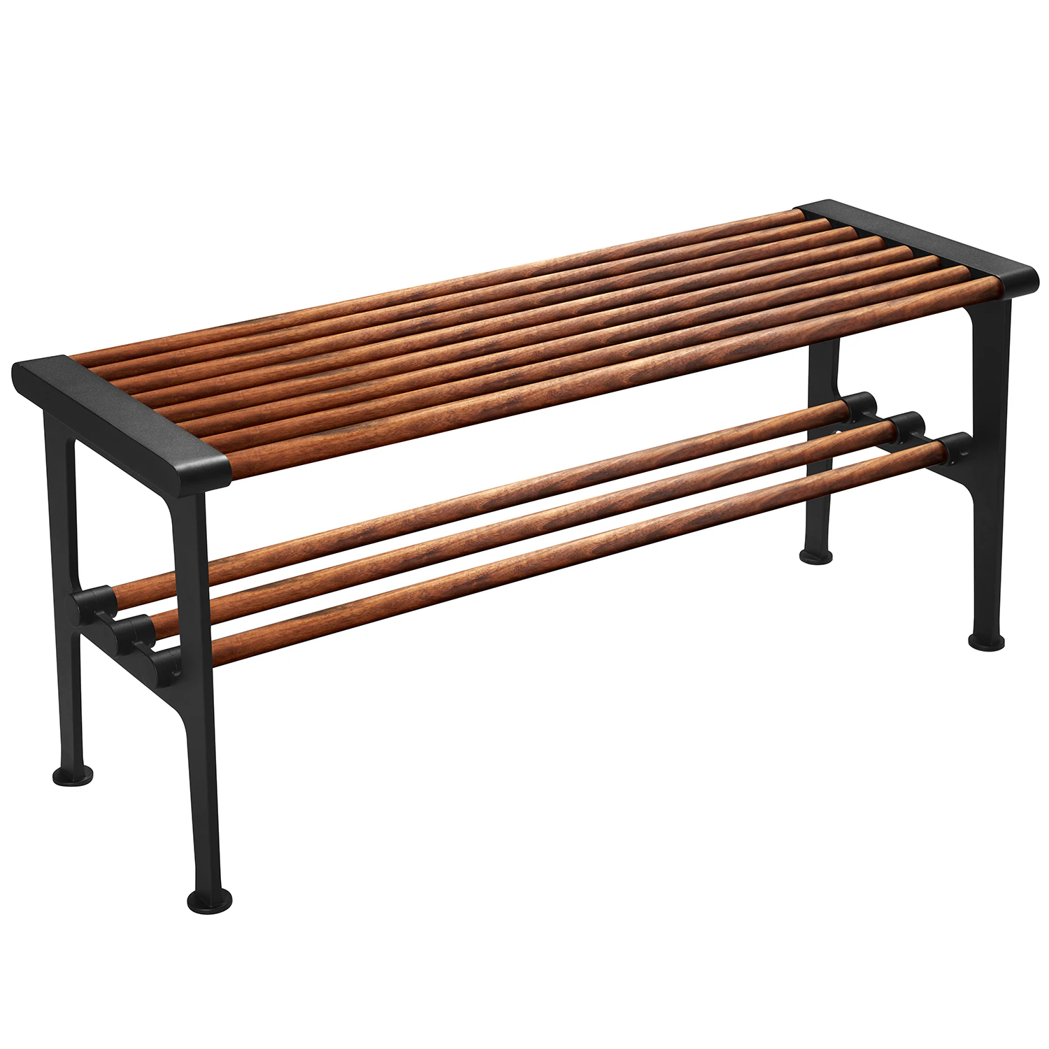Essem Design Nostalgi B&auml;nk 100 Cm / Svart - B&auml;nkar Valn&ouml;t