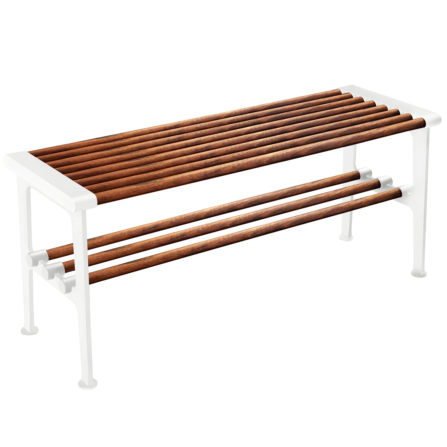 Essem Design Nostalgi B&auml;nk 100 Cm / Vit - B&auml;nkar Valn&ouml;t