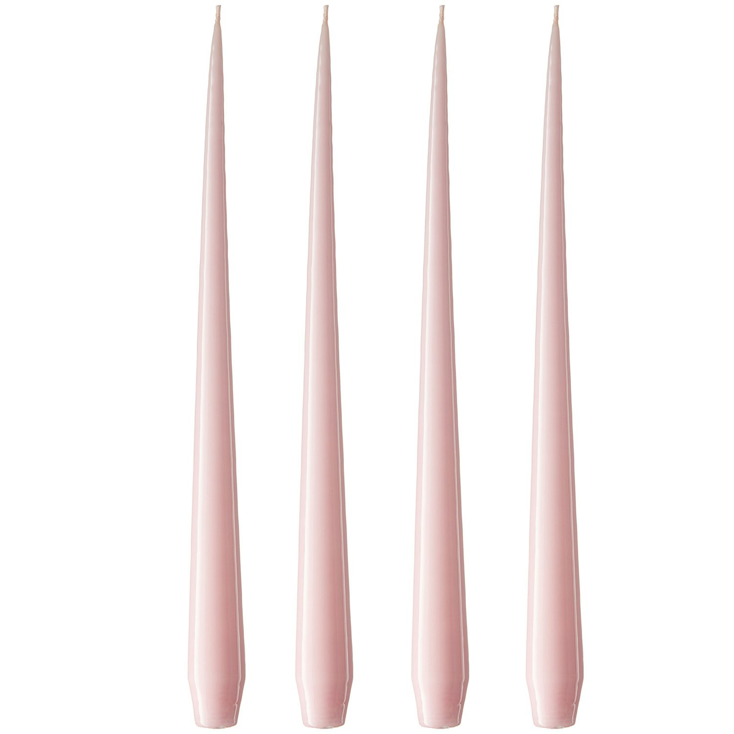 Ester & Erik Antikljus Lackad 32 Cm 4-pack - Ljus Paraffin Rose Quartz