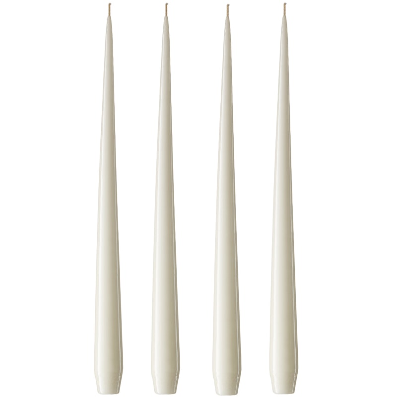 Antikljus Lackad 32 cm 4-pack, Ivory