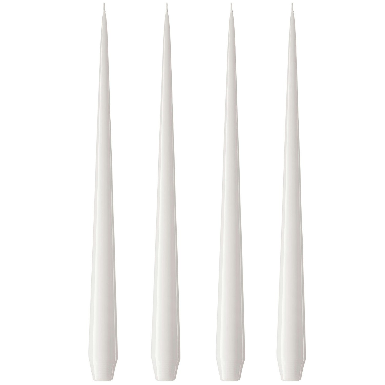 Ester & Erik Antikljus Lackad 32 Cm 4-pack - Ljus Paraffin White ash
