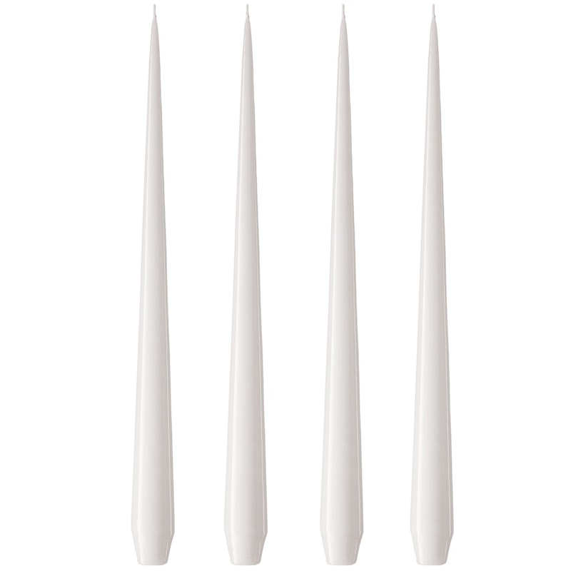 Antikljus Lackad 32 cm 4-pack, White Ash