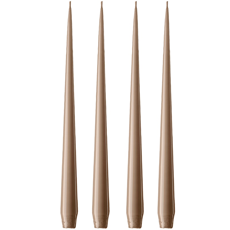 Antikljus Lackad 32 cm 4-pack, Soft Clay