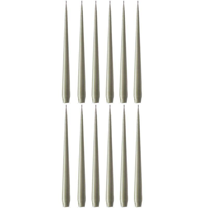 Antikljus Lackad 32 cm 12-pack, Artichoke