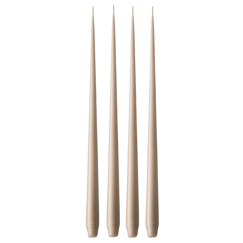 Antikljus Matt 42 cm 4-pack, Nougat Note