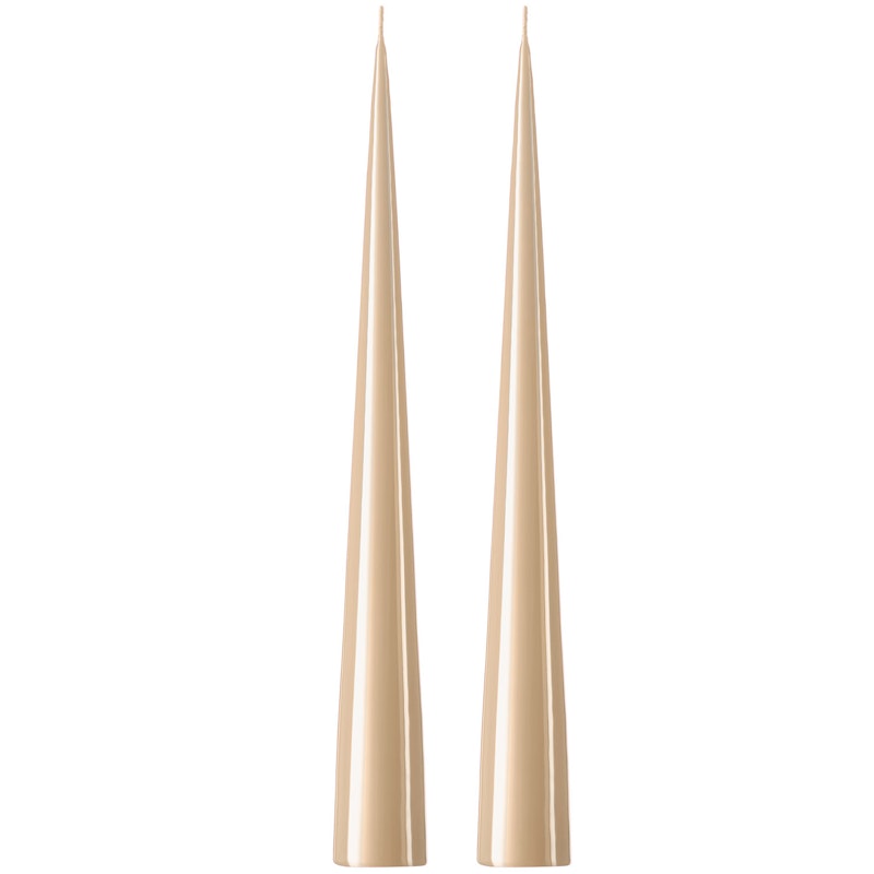 Konljus Lackad 37 cm 2-pack, Ice Latte