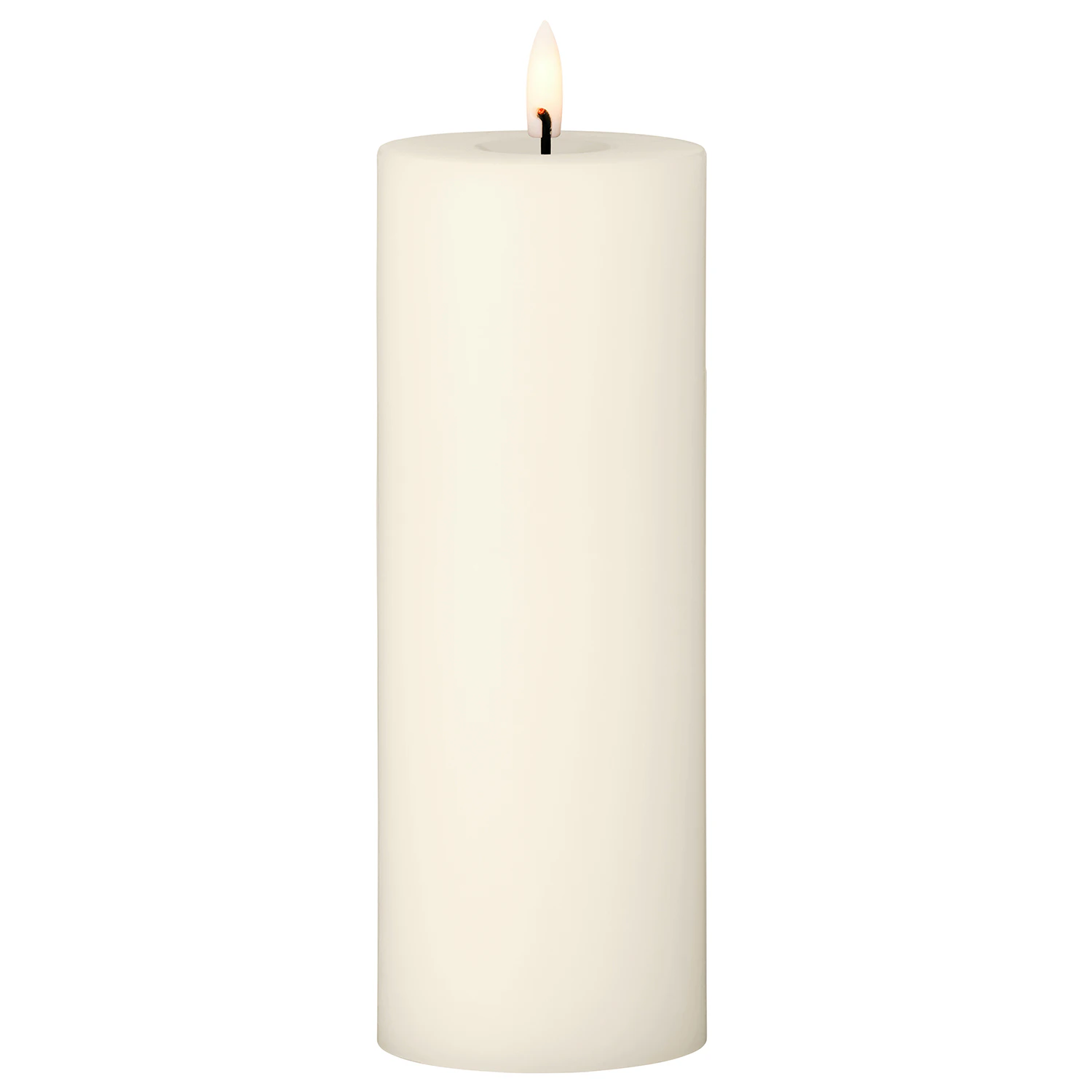 Ester & Erik Led-blockljus 20 Cm - LED-ljus Vax Ivory