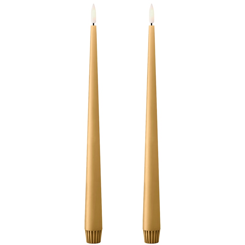 Led-Ljus 2-pack 30 cm, Almond Butter