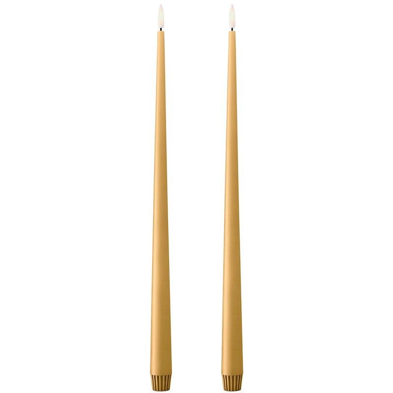 Led-Ljus 2-pack 40 cm, Almond Butter