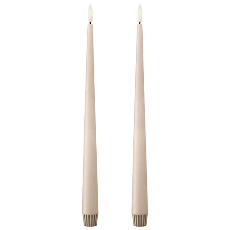 Led-Ljus 2-pack 30 cm, Ice Latte