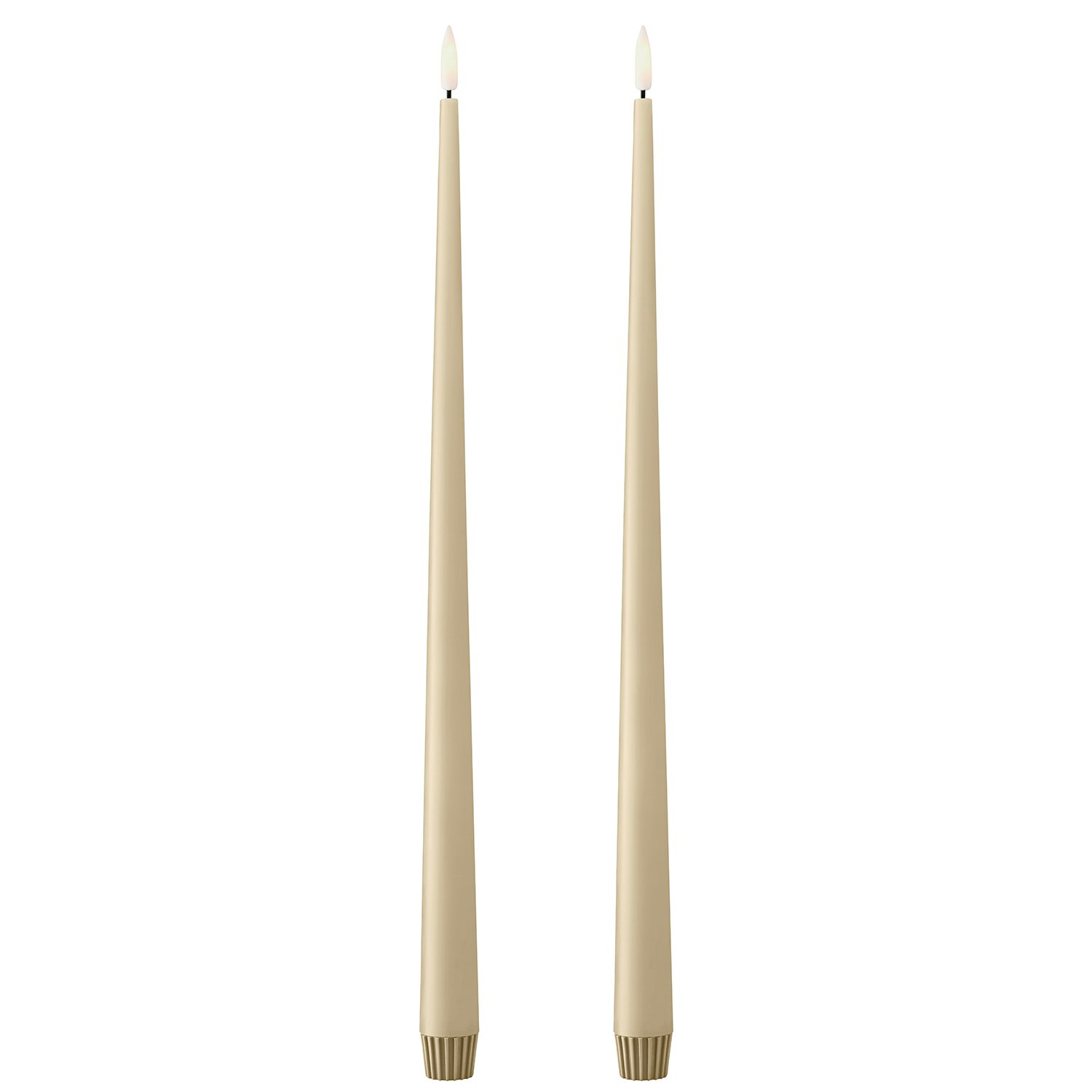 Ester & Erik Led-ljus 2-pack 40 Cm - LED-ljus Vax Pale Ginger