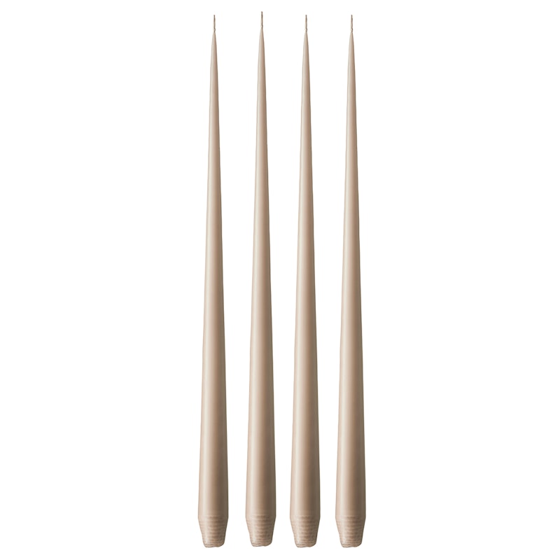 Antikljus Matt 42 cm 4-pack, Nougat Note