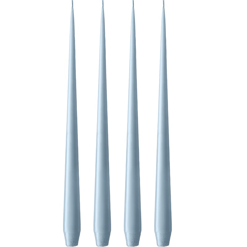 Antikljus Matt 32 cm 4-pack, Dusty Blue