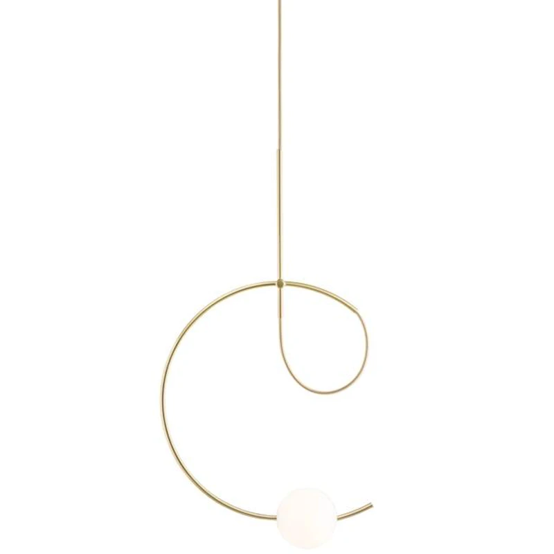 Loop Pendel Guld