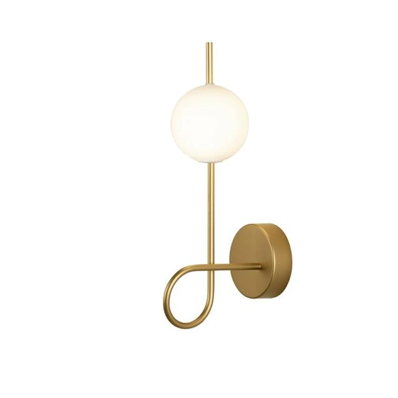 Loop Vägglampa Guld