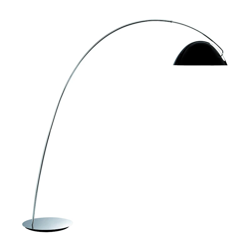Pluma Golvlampa Svart