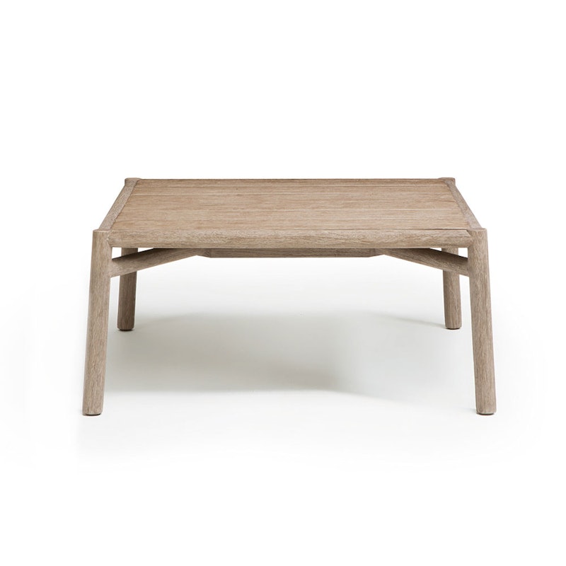 Kilt Square Soffbord 65x65 cm, Pickled Teak