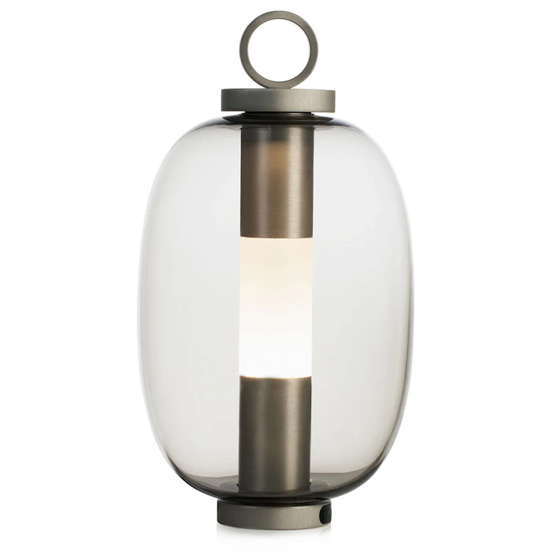 Lucerna Lanterna Bordslampa Uppladdningsbar, Aluminium / Antracitgrå