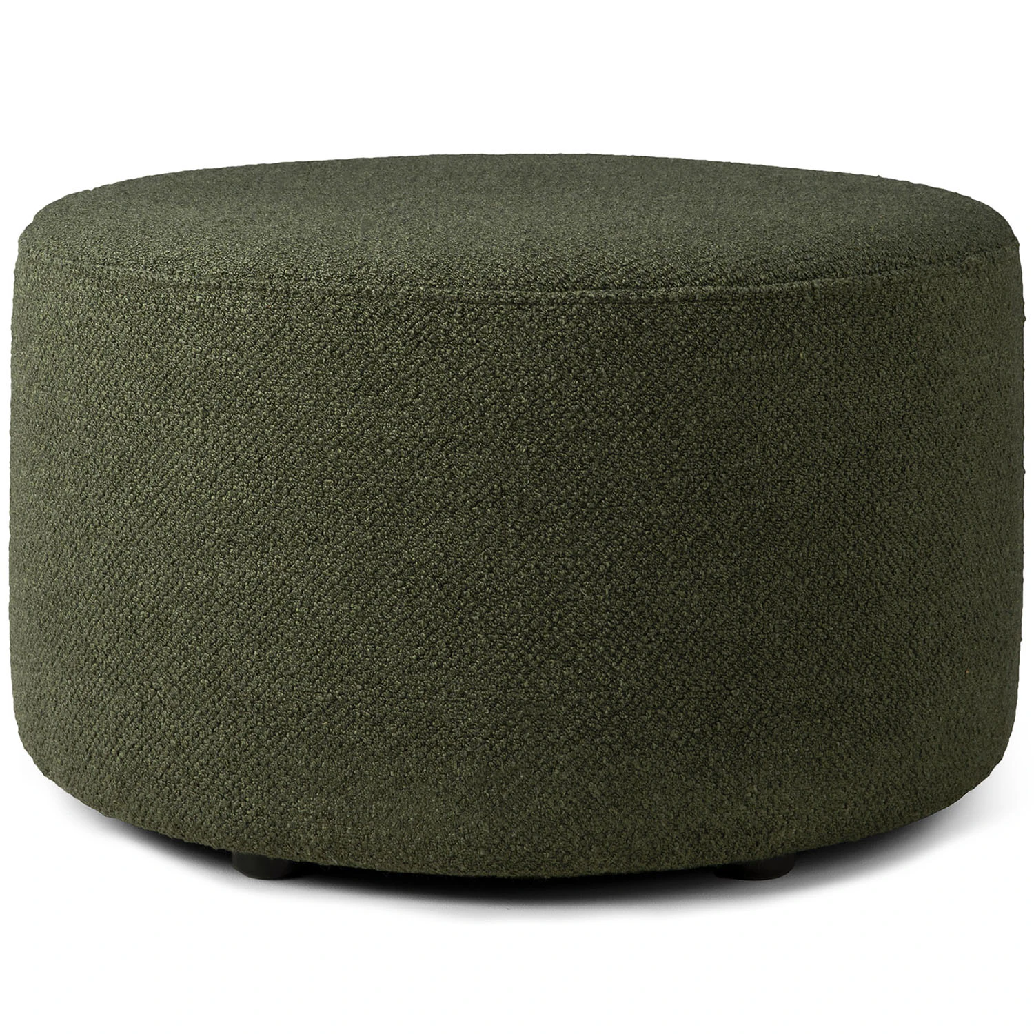 Ethnicraft Barrow Sittpuff Pine Green &Oslash;60 Cm - Sitts&auml;ckar & Sittpuffar Boucl&eacute; Tallgr&ouml;n