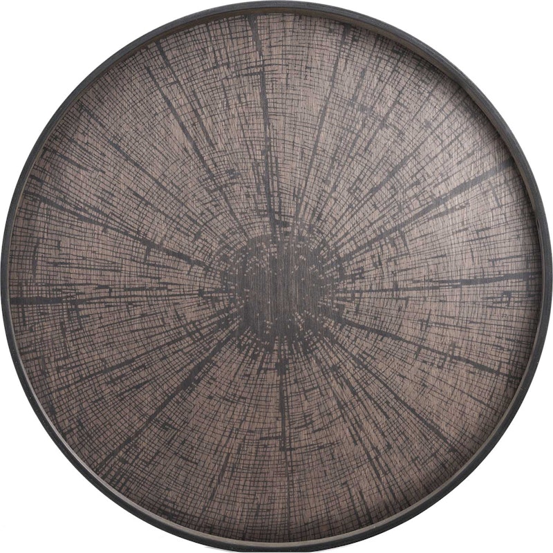 Black Slice Bricka Trä, XL Ø92 cm