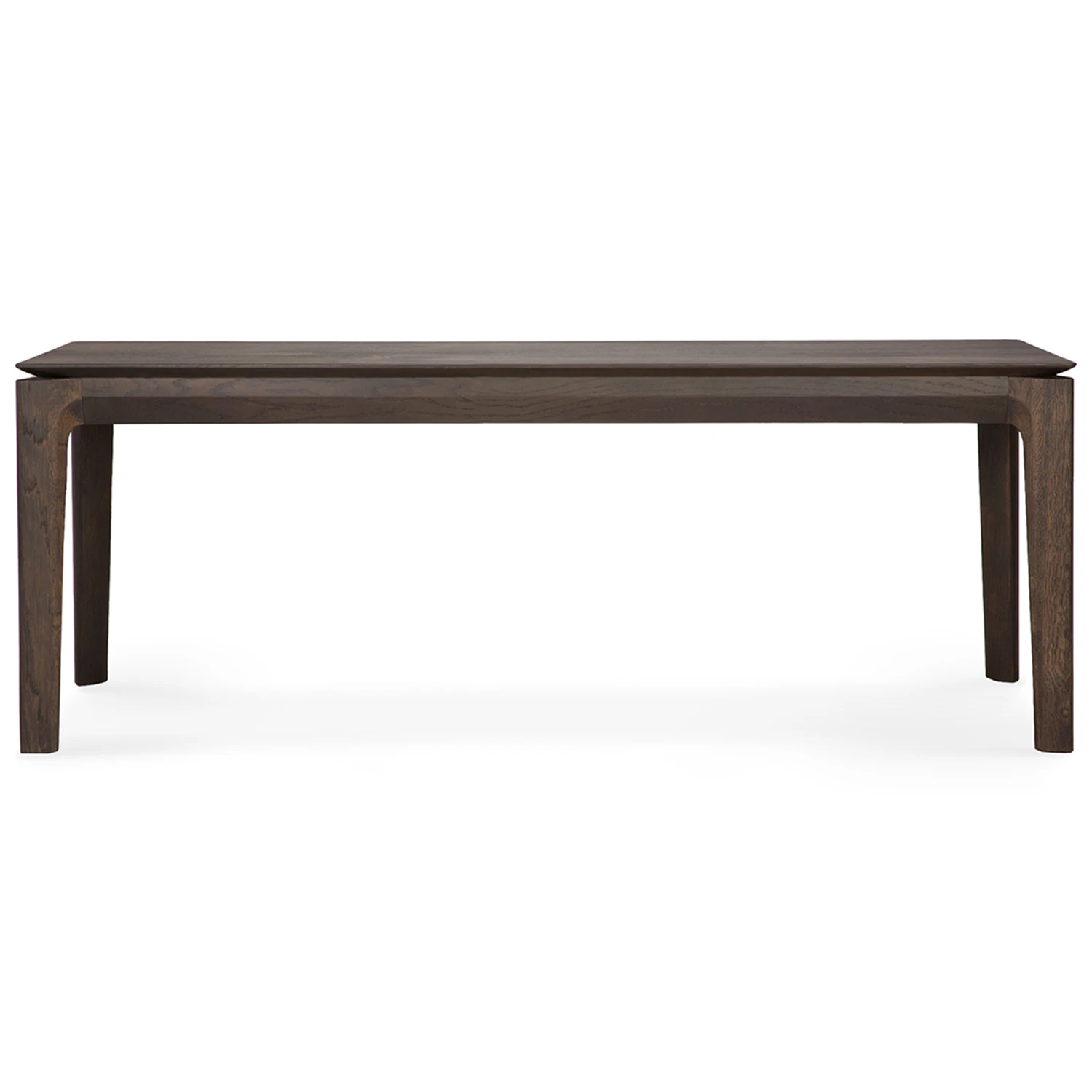 Ethnicraft Bok B&auml;nk 35x126 Cm - B&auml;nkar Ek M&ouml;rkbetsad Ek