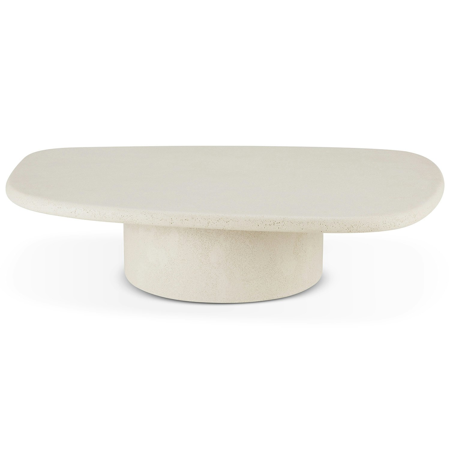 ethnicraft elements soffbord pebble - soffbord mikrocement off-white