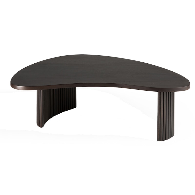 Mahogany Boomerang Soffbord Mörkbrun, 85x77x29 cm