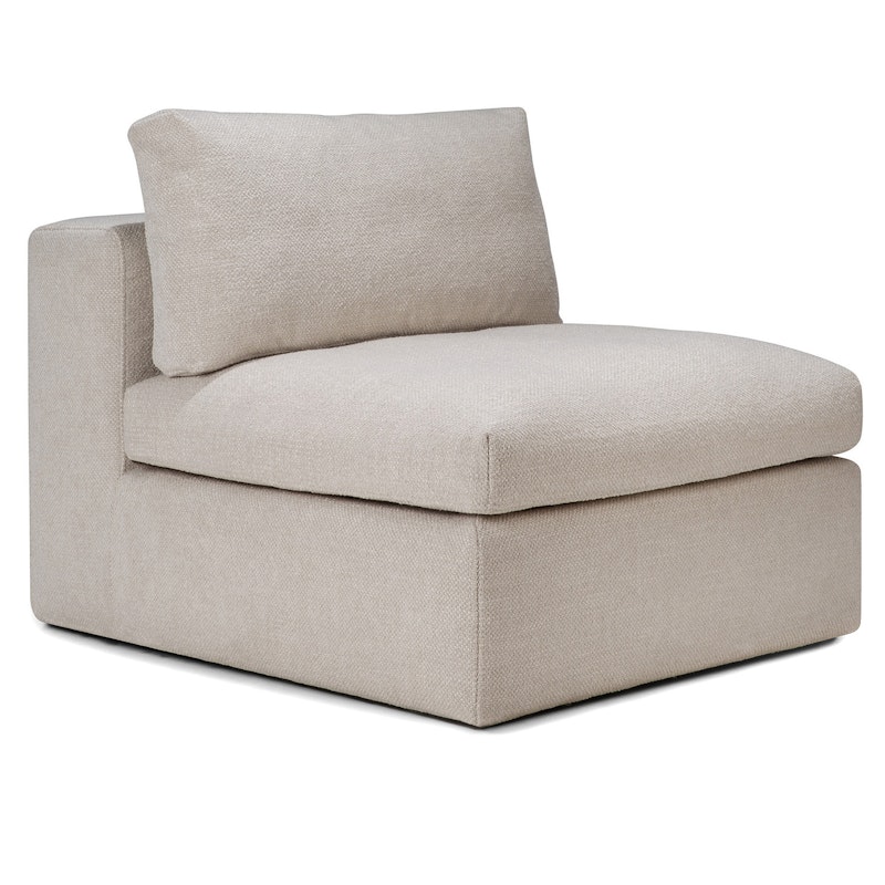 Mellow Soffa 1-Sits Avtagbar Klädsel, Ivory