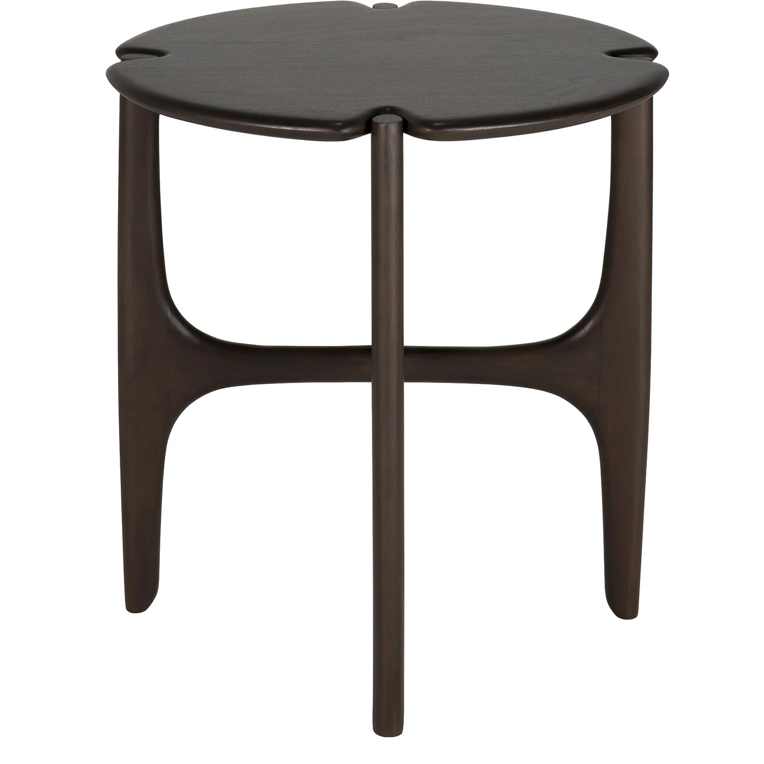 Ethnicraft Pi Sidobord &Oslash;47 Cm - Sidobord & Avlastningsbord Mahogny M&ouml;rkbrun