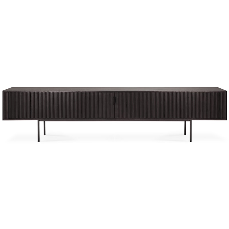 Roller Max Skänk Mörkbetsad Teak, 242 cm