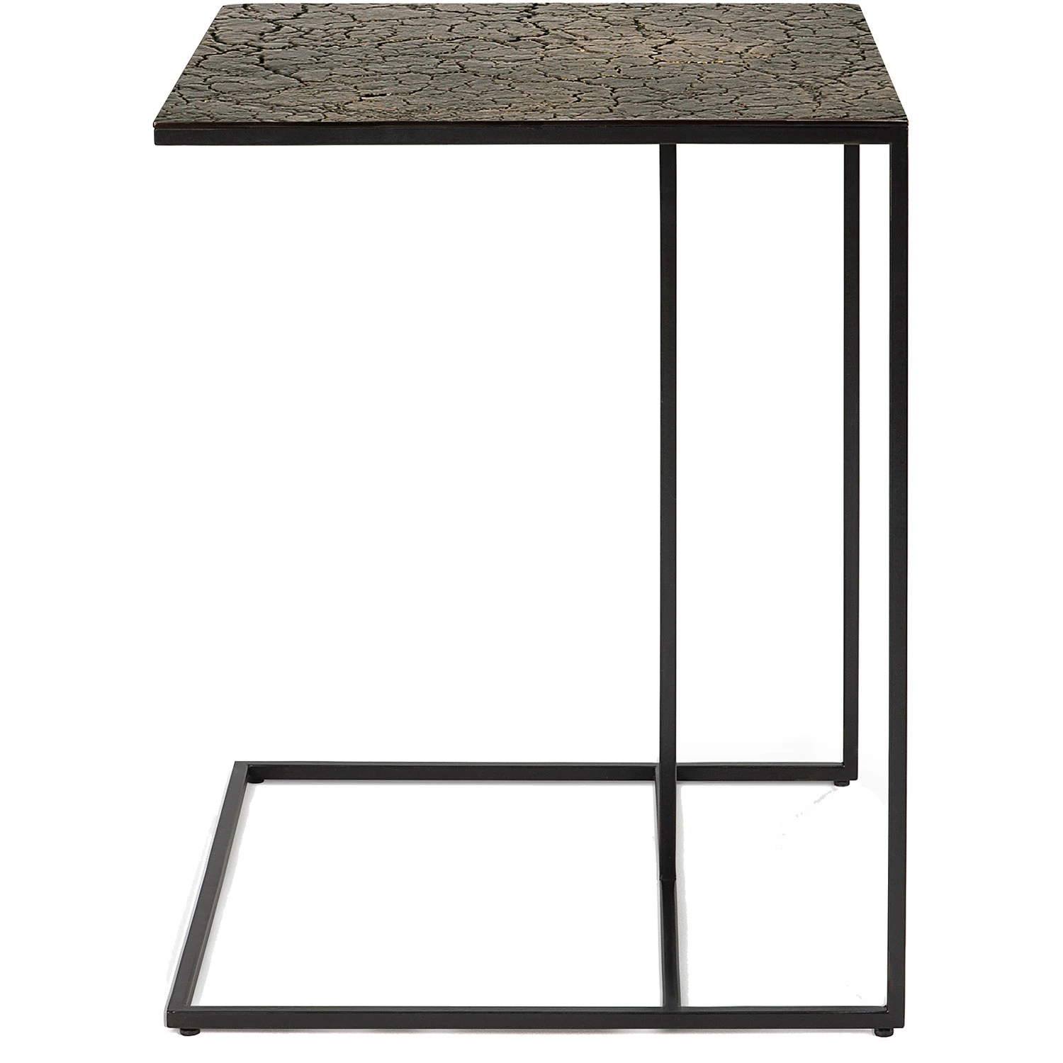 Ethnicraft Triptic Lava Sidobord Whiskey - Soffbord Whisky