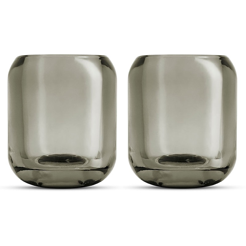 Acorn Ljuslykta 2-pack, Stone