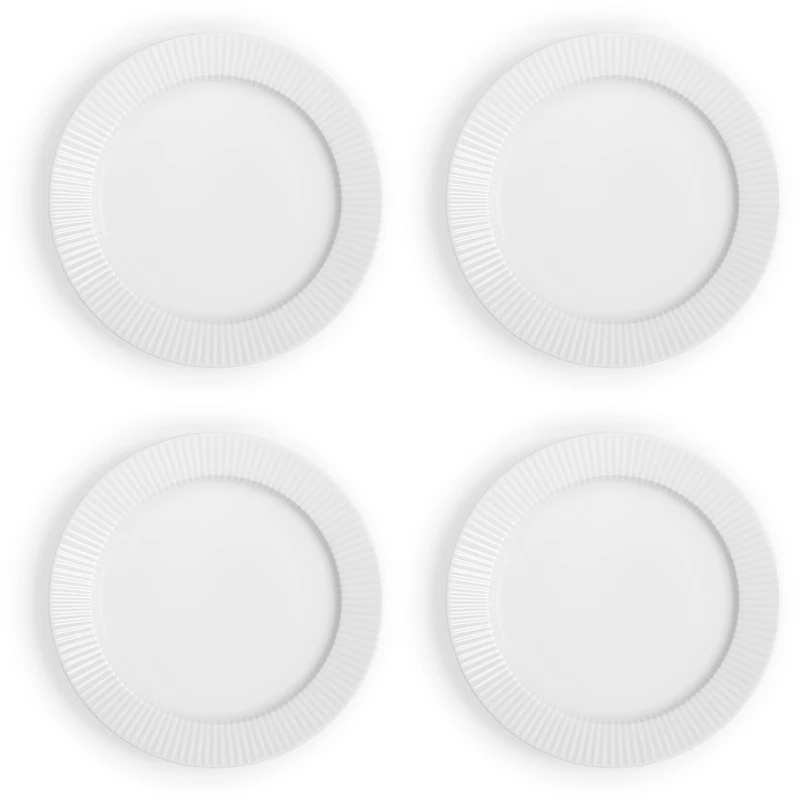 Legio Nova Middagstallrik 28 cm 4-pack, Vit