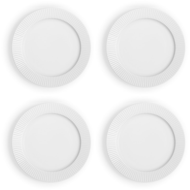 Legio Nova Middagstallrik 28 cm 4-pack, Vit