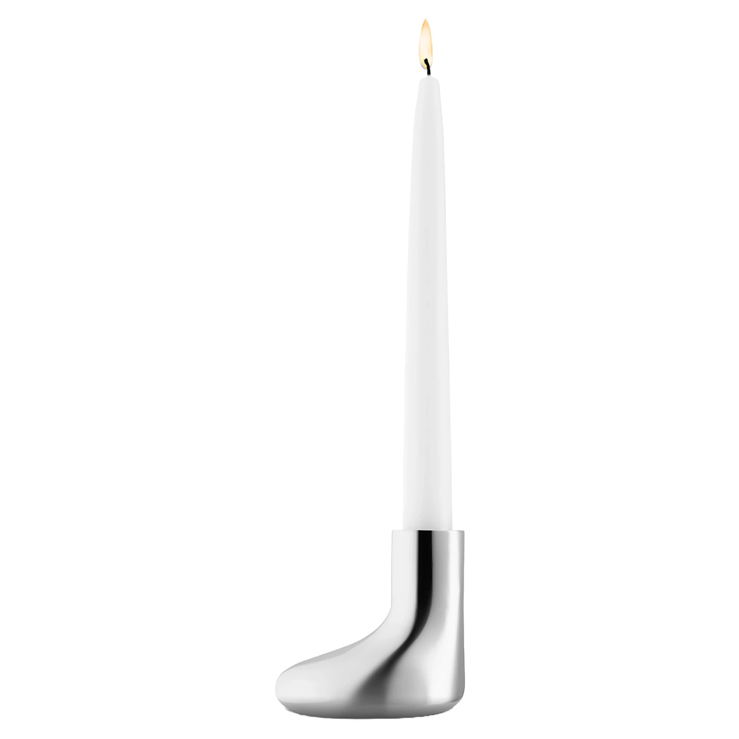 Eva Solo Mellow Ljusstake 8 Cm - Ljusstakar Rostfritt Stål Silver