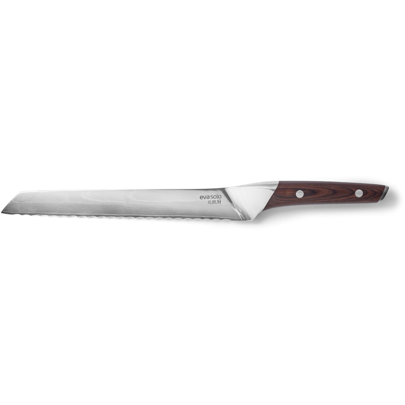 Nordic Kitchen Brödkniv 24 cm, Pakkaträ