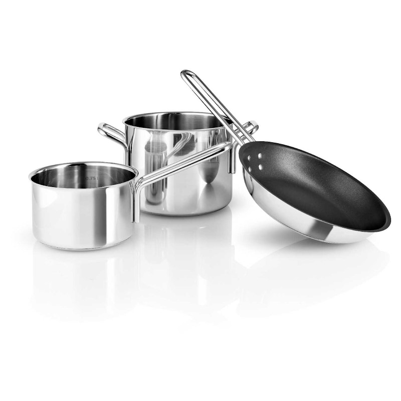 Startset Kastrull & Stekpanna, 3-Pack