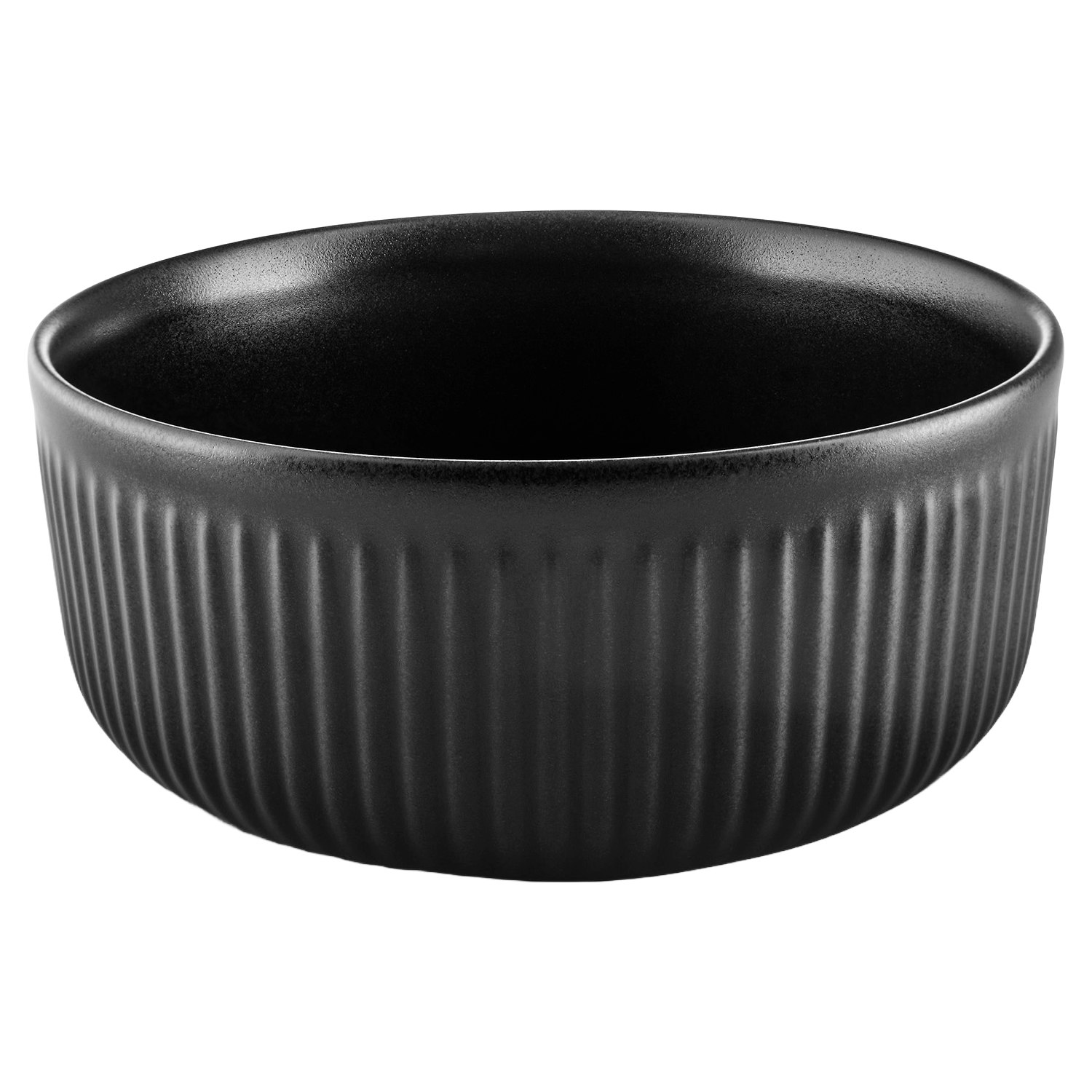 Eva Solo Trio Legio Nova Sk&aring;l 0,5 L - Salladssk&aring;lar Stengods Svart