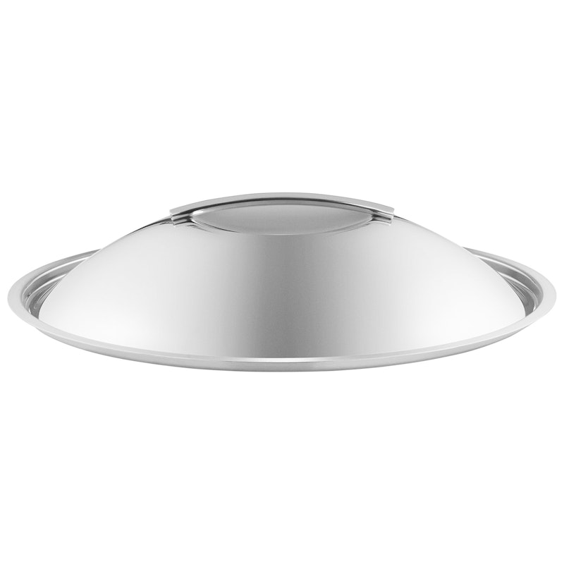 Välvt Lock Borstat Stål, 32 cm