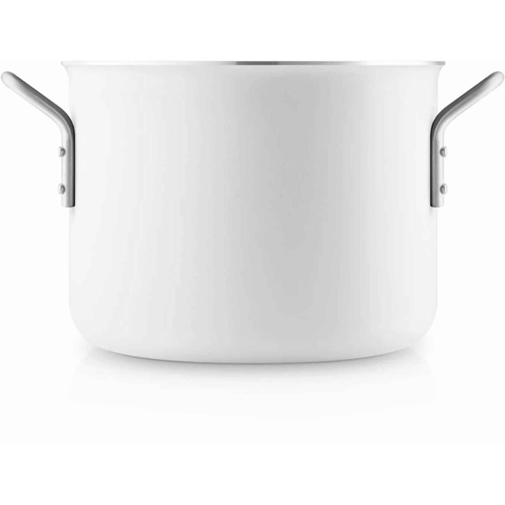 Eva Solo White Line Gryta Ceramic Slip-let&reg; 4,8l - Grytor Rostfritt St&aring;l Vit