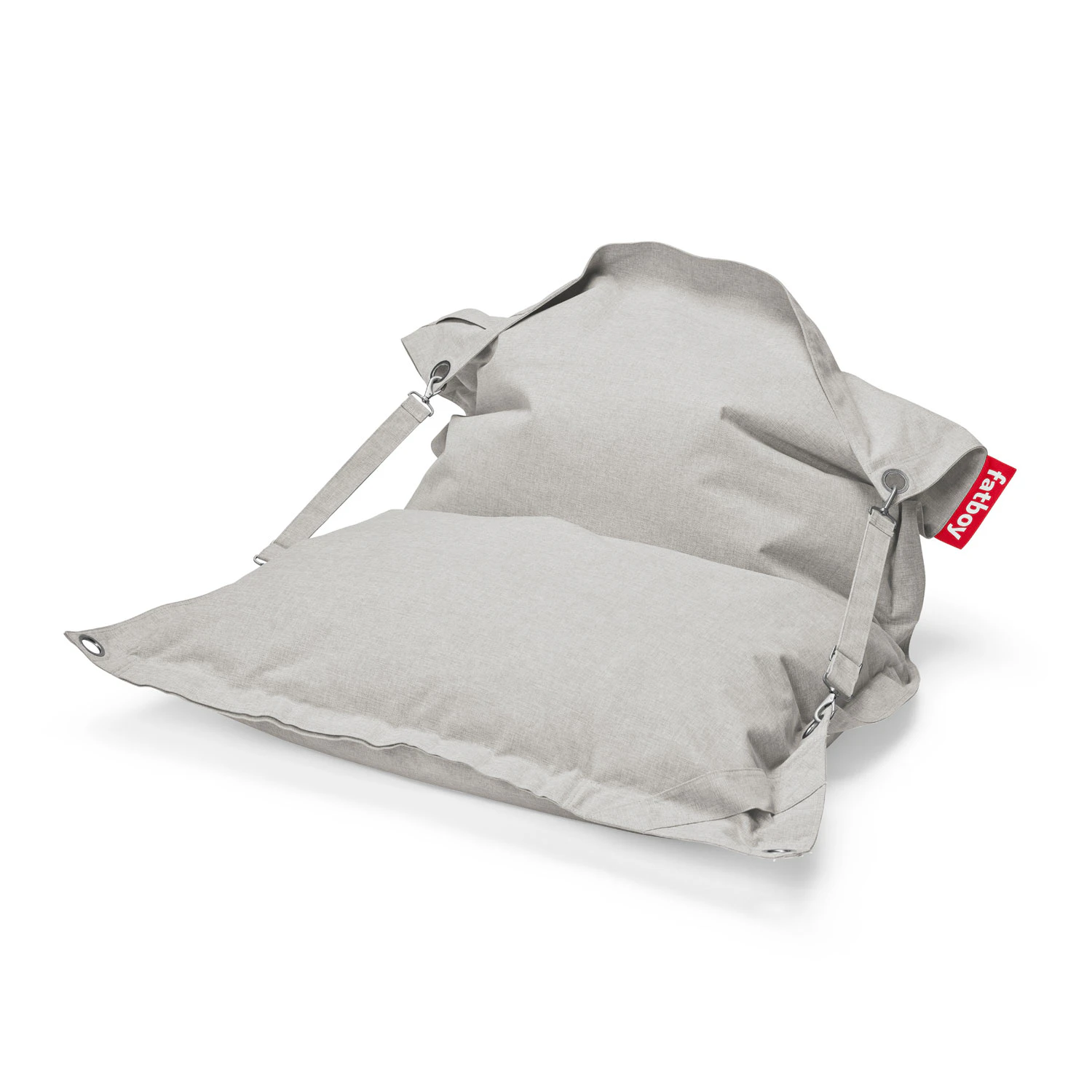 Fatboy Buggle-up Outdoor Sitts&auml;ck - Fotpallar & Sittpuffar Nylon Mist Beige