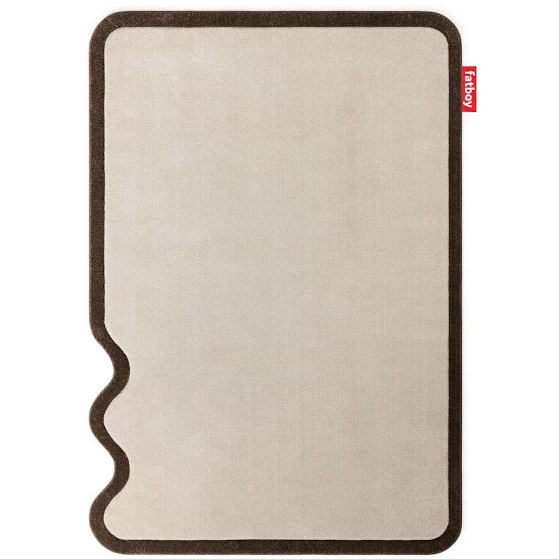 Grand Not Straight Matta, Creme / Brun