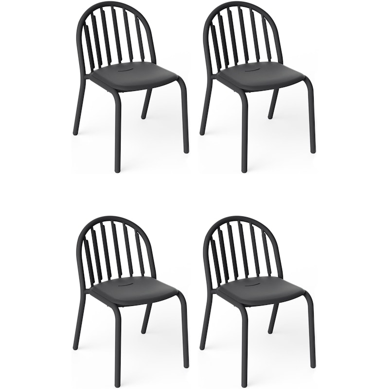 Fred's Stol 4-pack, Antracit