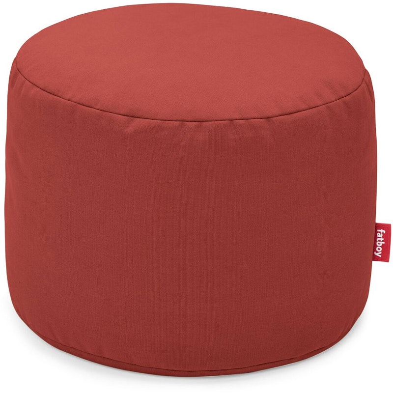 Point Canvas Recycled Sittpuff, Merlot Red